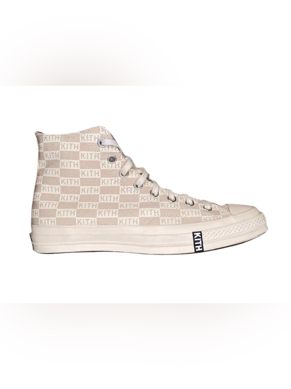 Kith x Chuck 70 High Hi Taylor All Star Natural Monogram 9 men’s 11 women’s